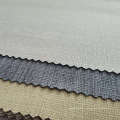 Vente chaude en revêtement en lin Look 100% tissu de rideau en polyester pour le salon